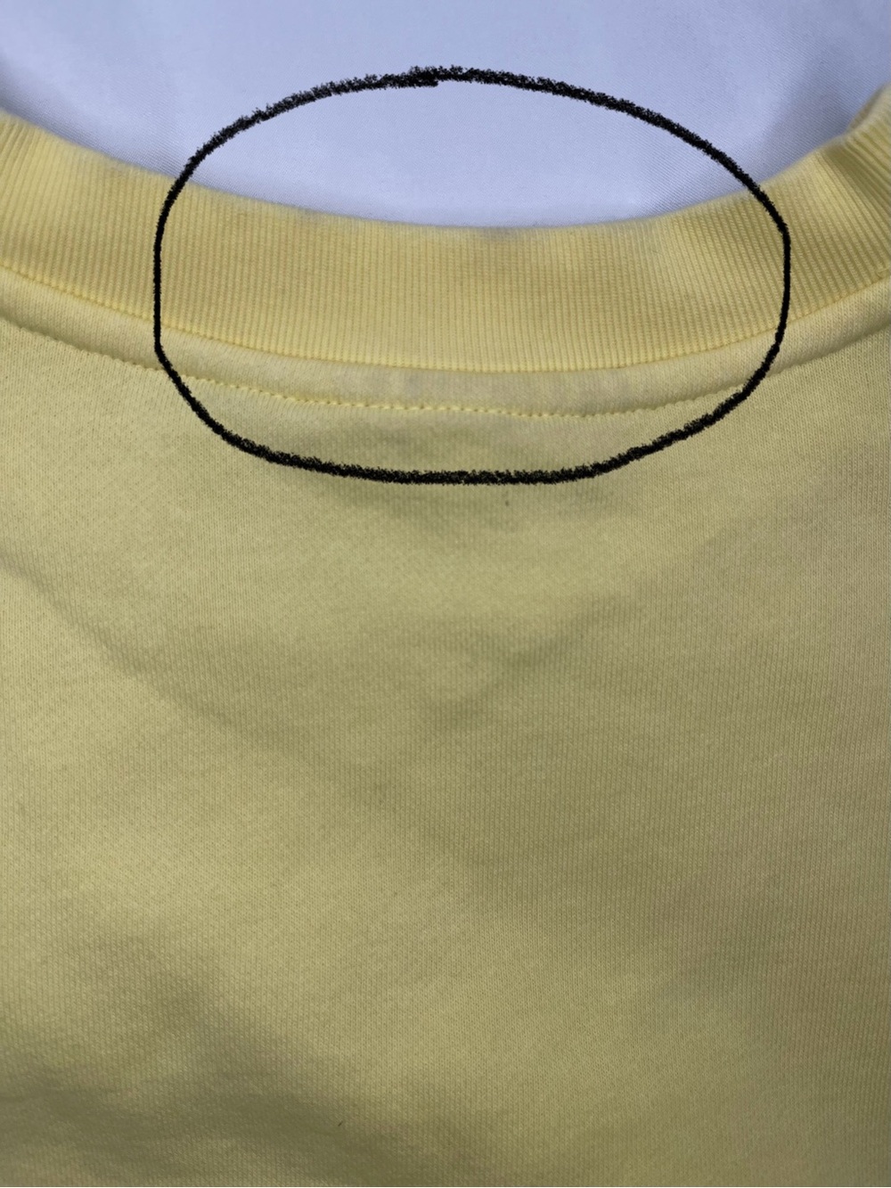 Adidas Women's Yellow Crewneck Sweatshirt - Picture 7 of 16